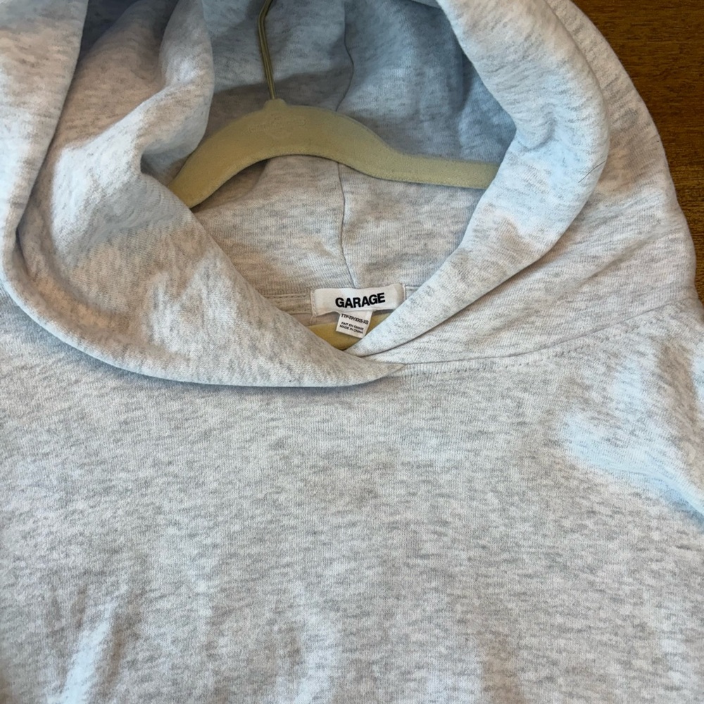 Garage Clothing UltraFleece Hoodie-Spring Grey Mix XXS/XS - Picture 2 of 4